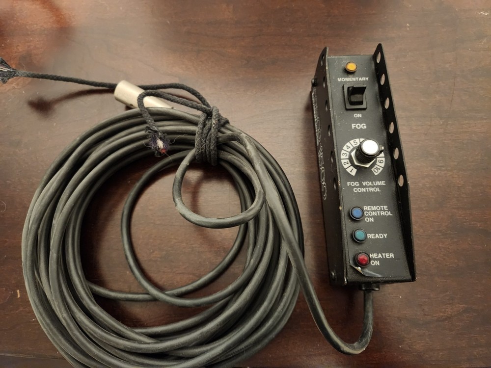 Rosco 1500 fog machine remote