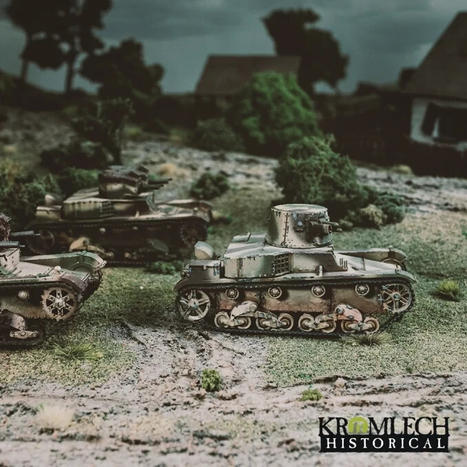 KROMLECH Polish Army Vickers Mark E Type A Tank