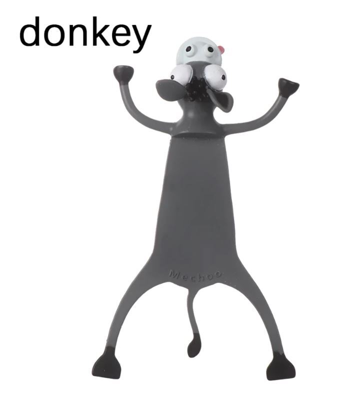 3D wacky Animal Bookmarks