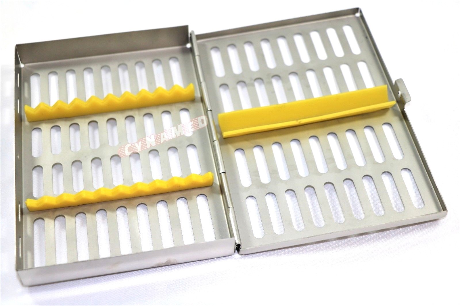 10 GERMAN DENTAL SURGICAL AUTOCLAVE STERILIZATION CASSETTE BOX 7.25"LX 5"W X0.75