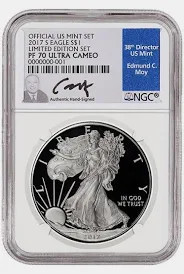 2016 W eagle S$1 Lettered Edge PF 70 UC Eagle 30th Anniversary[B-8]