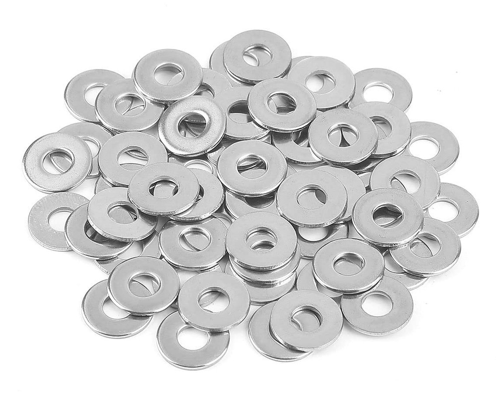 Stainless Steel Flat Washers Pack