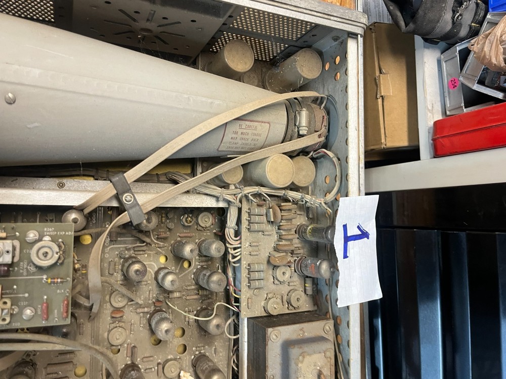 HP Hewlett-Packard Oscilloscope Model 120B - Powers on but untested.