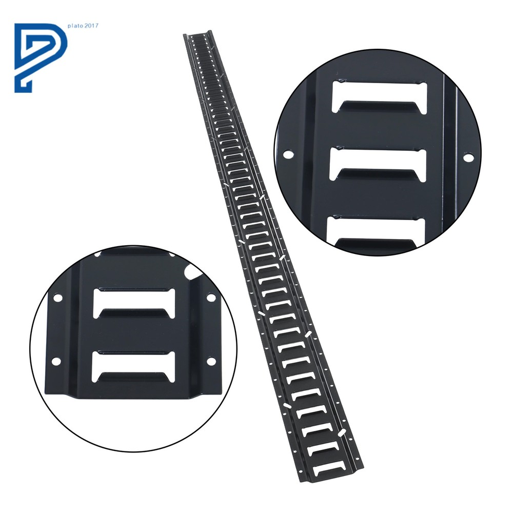 5 Pack 8' E Track Tie Down Rail Kit For Garages Vans Trailers Tie Downs