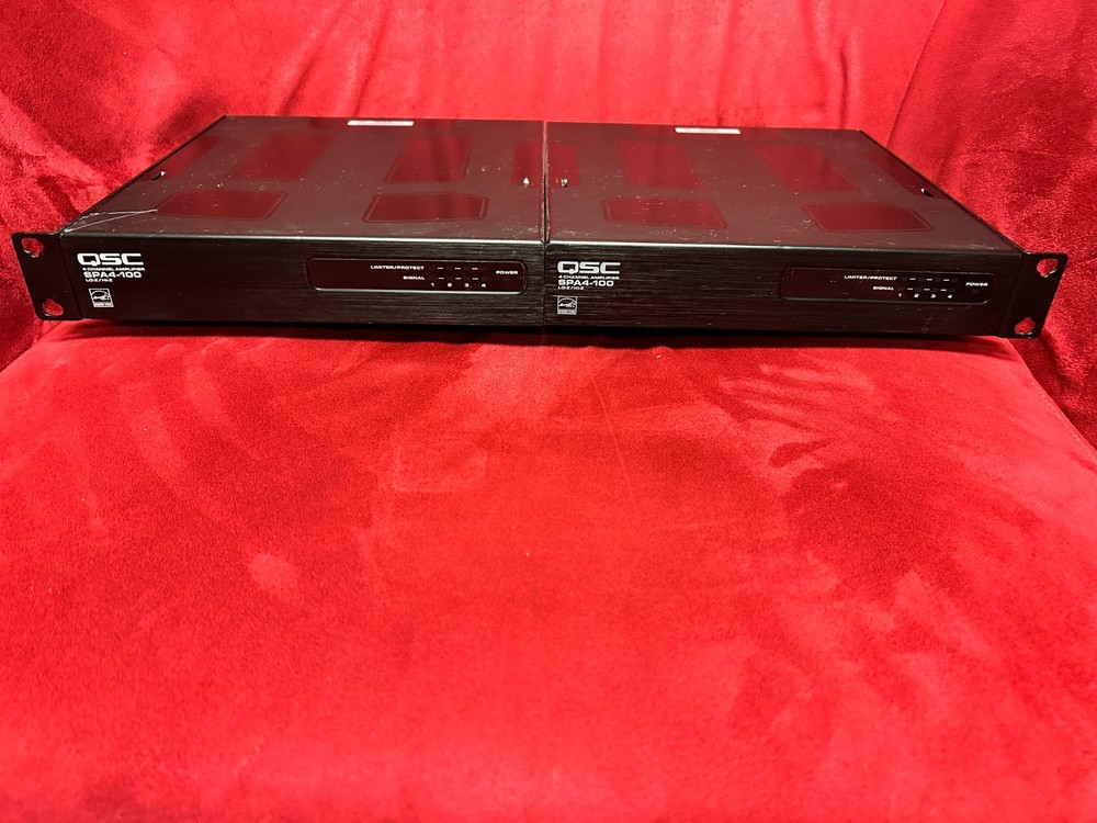 QSC SPA4-100 4-Channel Power Amplifier - Unit Only