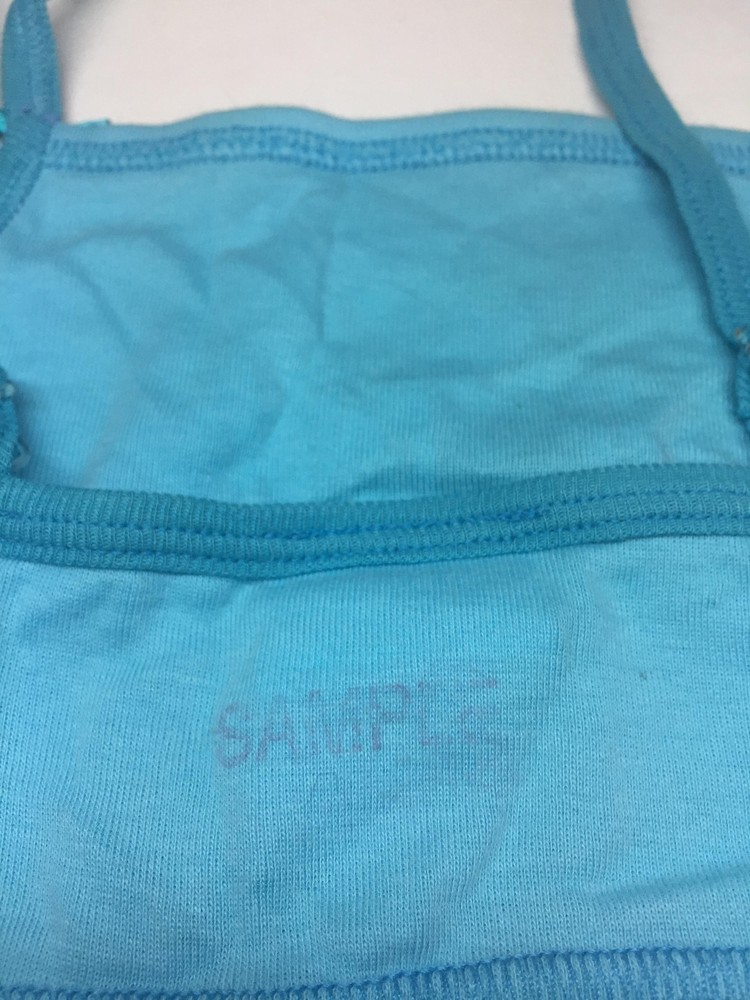 HARRY POTTER prototype/sample girl's blue top ~ size M