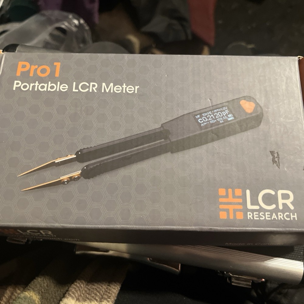 LCR Research Pro1 LCR meter with Precise Test Tips / ESR Meter /SMD Tester