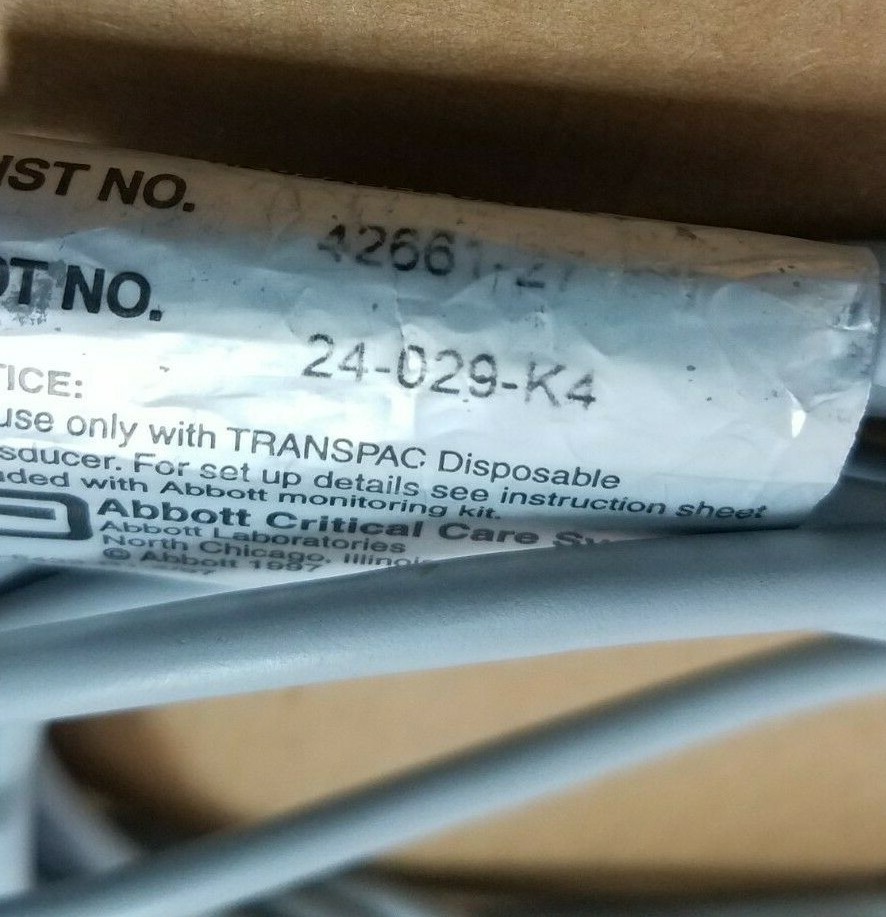 (N) Abbott Reusable Cable, Ref: 42661-27 (C45)