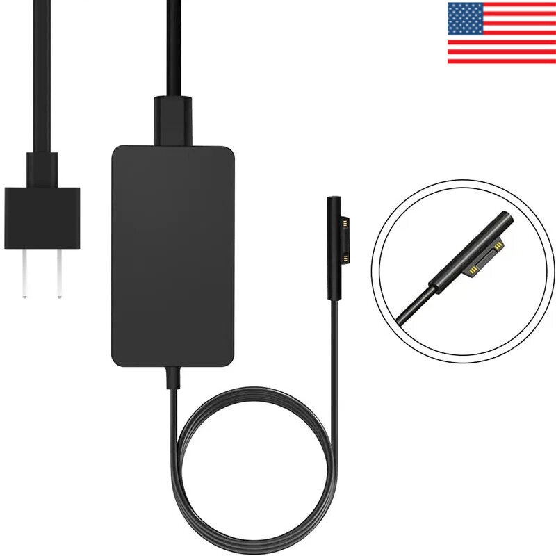 65W Power Supply Laptop AC Adapter Charger For Microsoft Surface Pro3 4 5 6 7+ 8