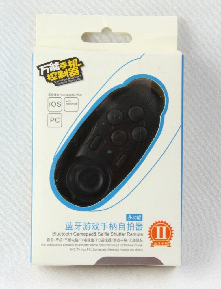 NEW BLUETOOTH GAMEPAD & SELFIE SHUTTER REMOTE