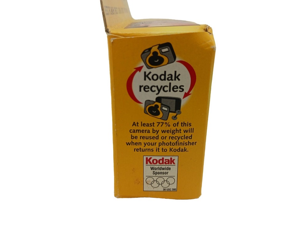 Kodak Max HD 27 Exposure Disposable Flash Camera Sealed - Expired May 2003