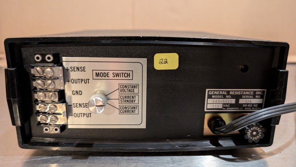 DAS-45CC General Resistance Dial A Source Process Calibrator; VOLT / MA
