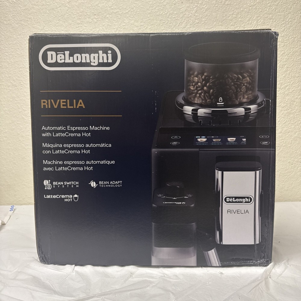 DeLongh Rivelia Automatic Machine EXAM44055B Onyx Black
