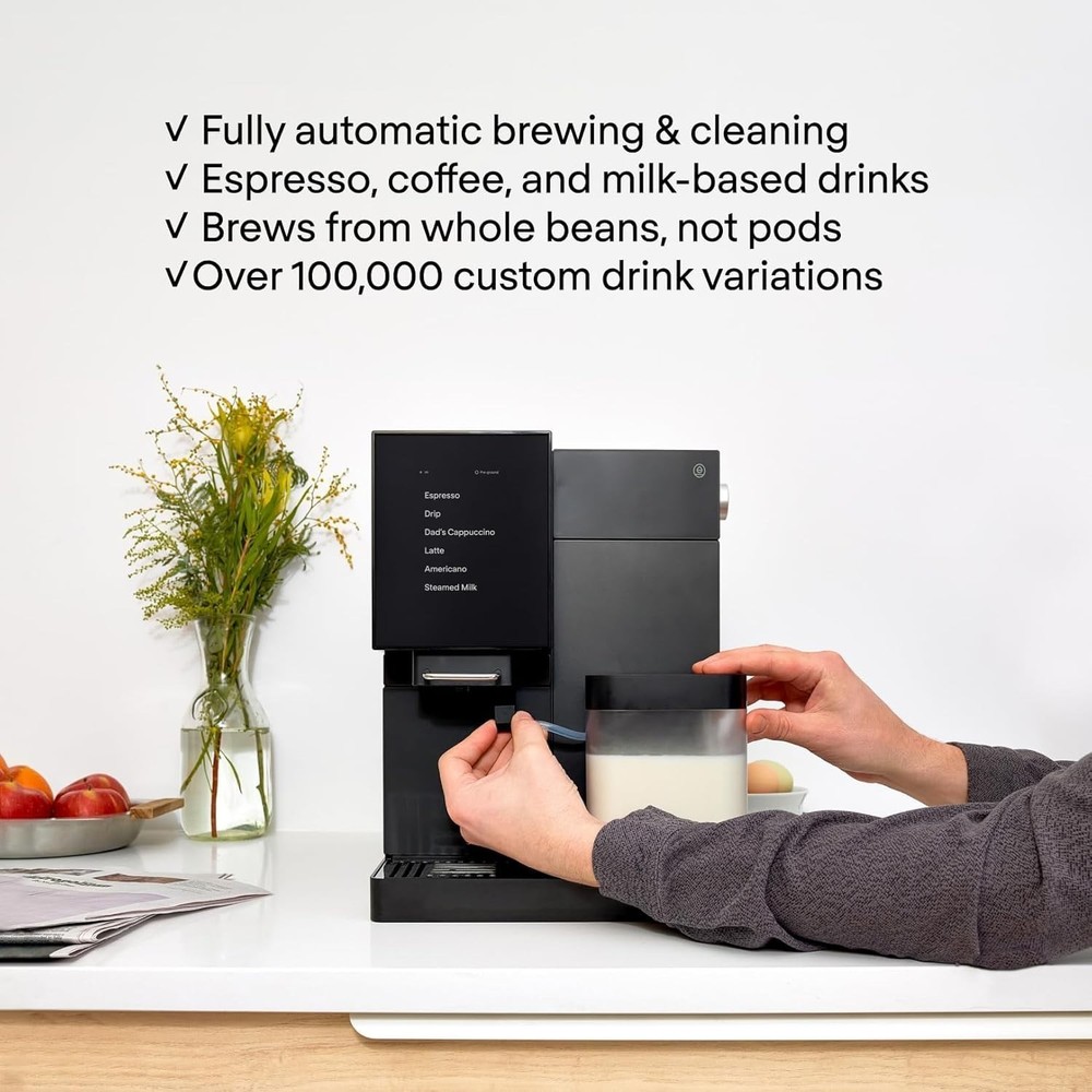 Terra Kaffe TK-02 Super Automatic Espresso Machine ! Black