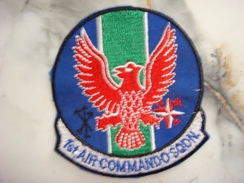 US 1st AIR COMMANDO SQUADRON, VIETNAM WAR PATCH