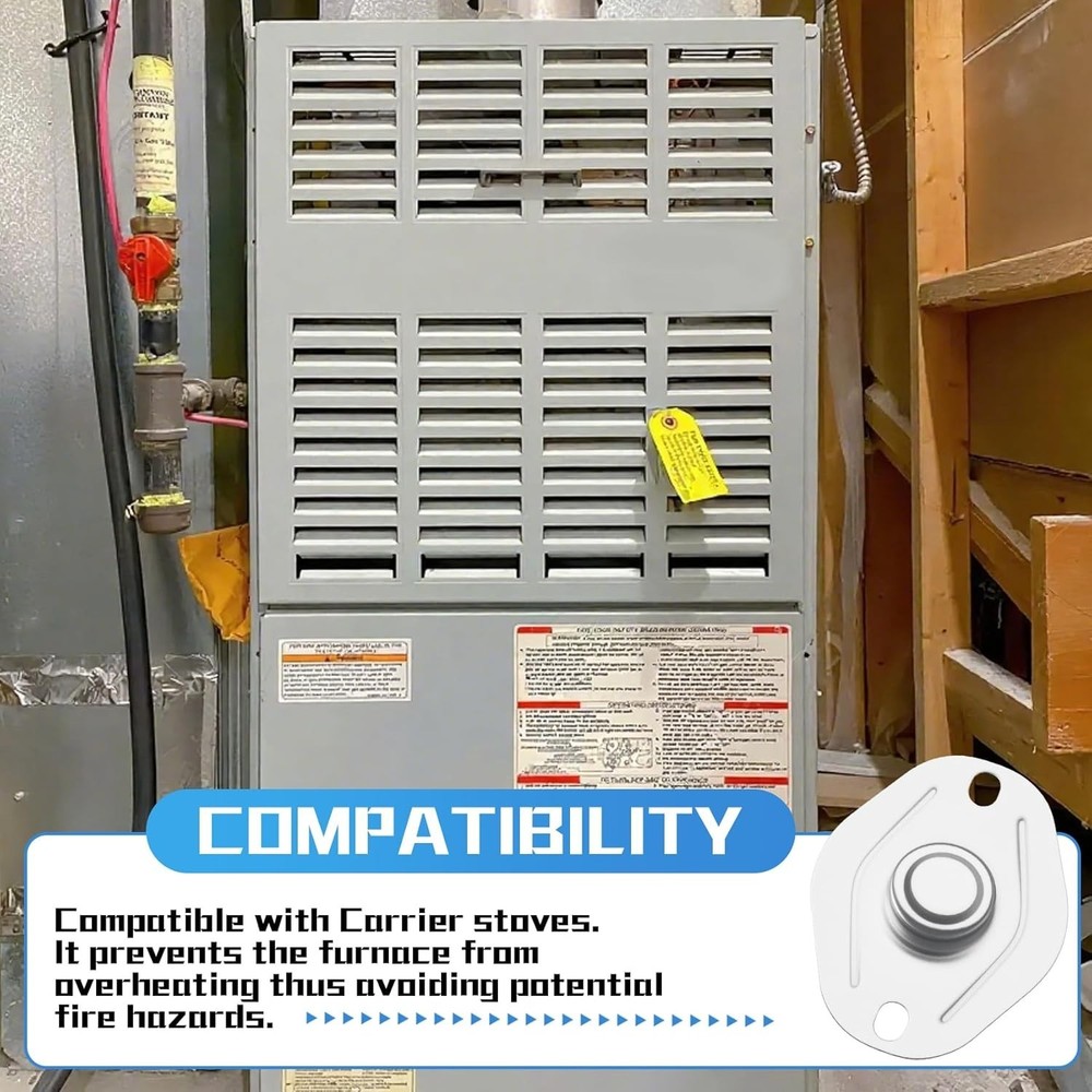 Furnace Limit Switch L165-40: Automatic Reset Safety Control for Carrier & Payne