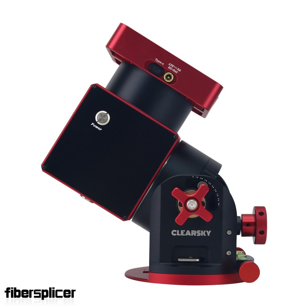 Electronic Harmonic Equatorial Mount Theodolite Patent Mechanical Limit Function