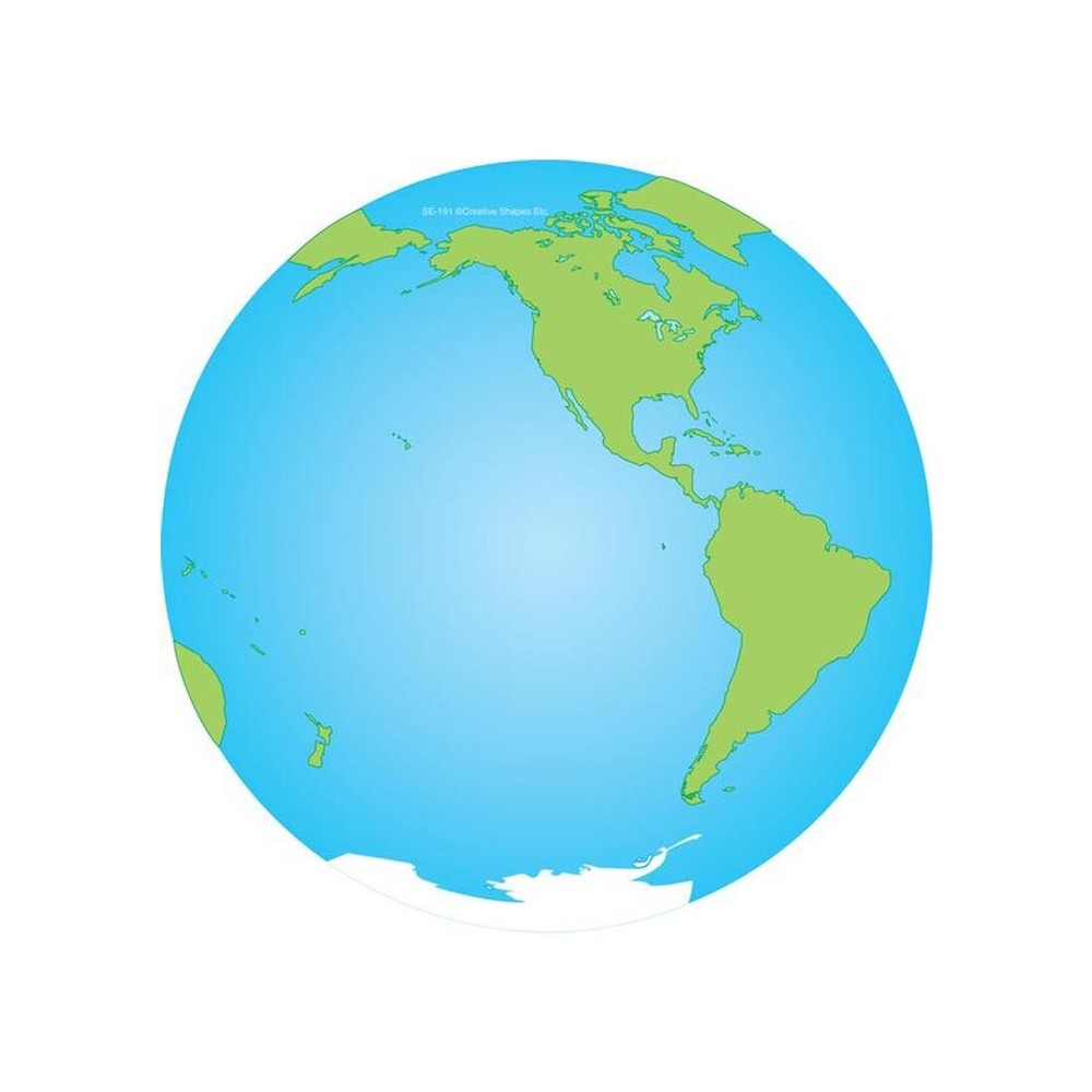 Creative Shapes Notepad Earth Large