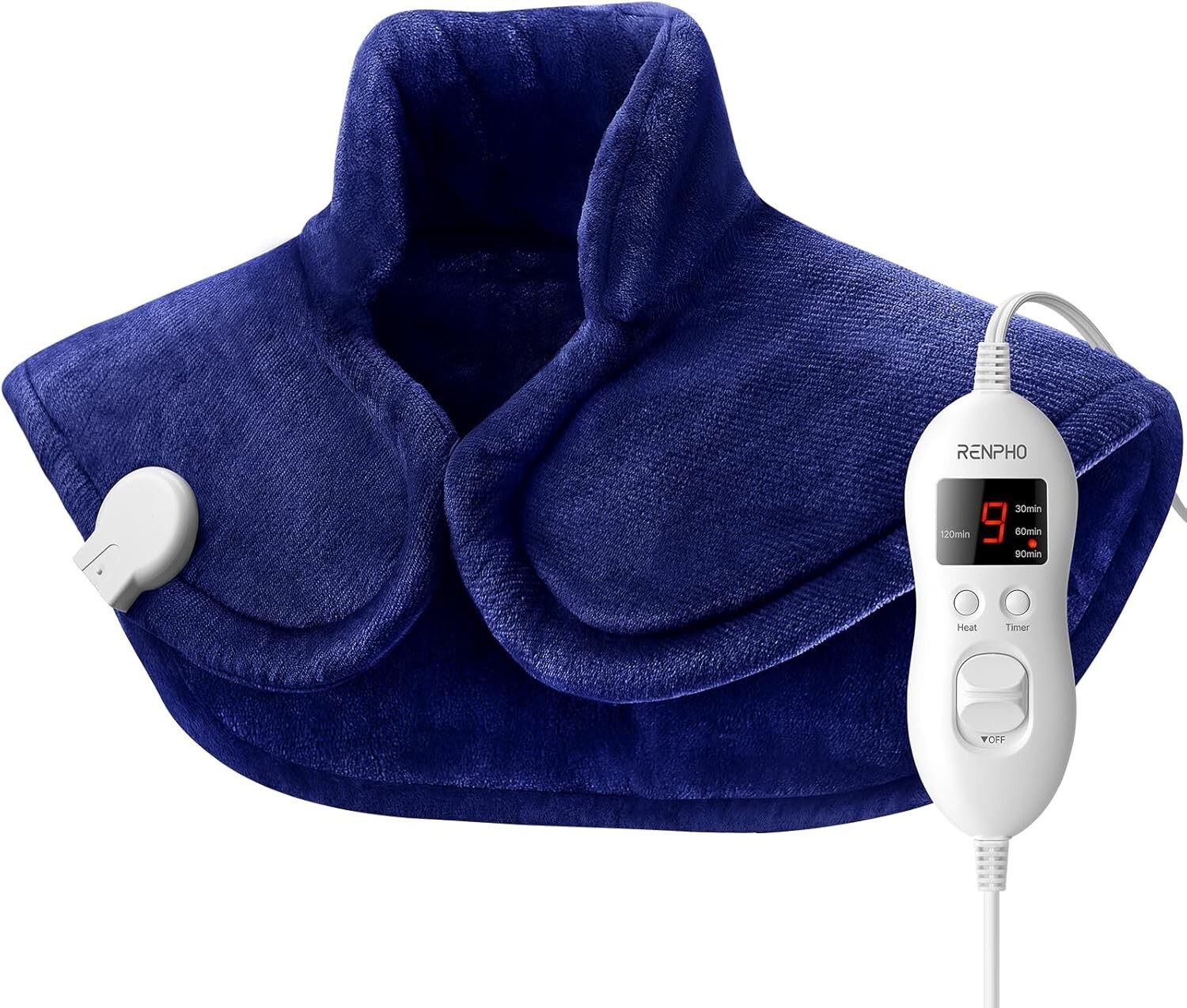 RENPHO Large Electric Heating Pad For Back, Shoulders, Neck 19"x 24" Xmas Gift