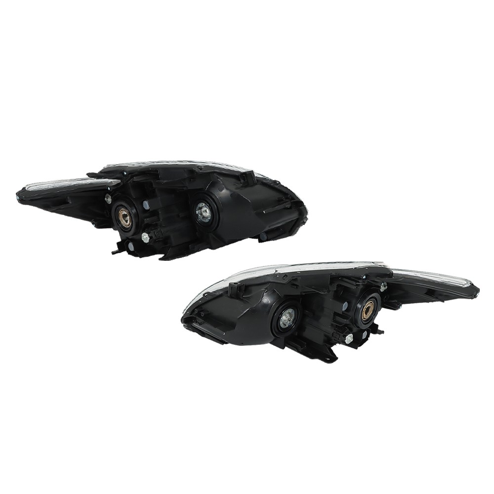 For 2012-2014-2015 Toyota Prius Headlight Halogen Right&Left Side Chrome Housing