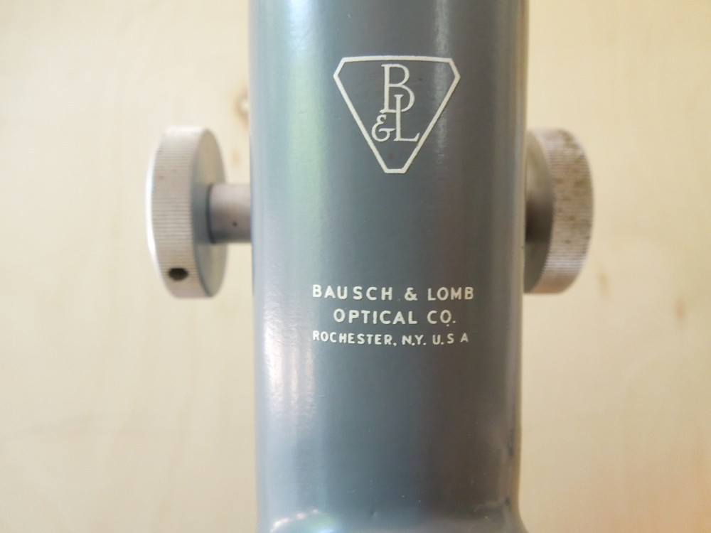 BAUSCH & LOMB STA MICROSCOPE w/ 43x AND 10x OBJECTIVES