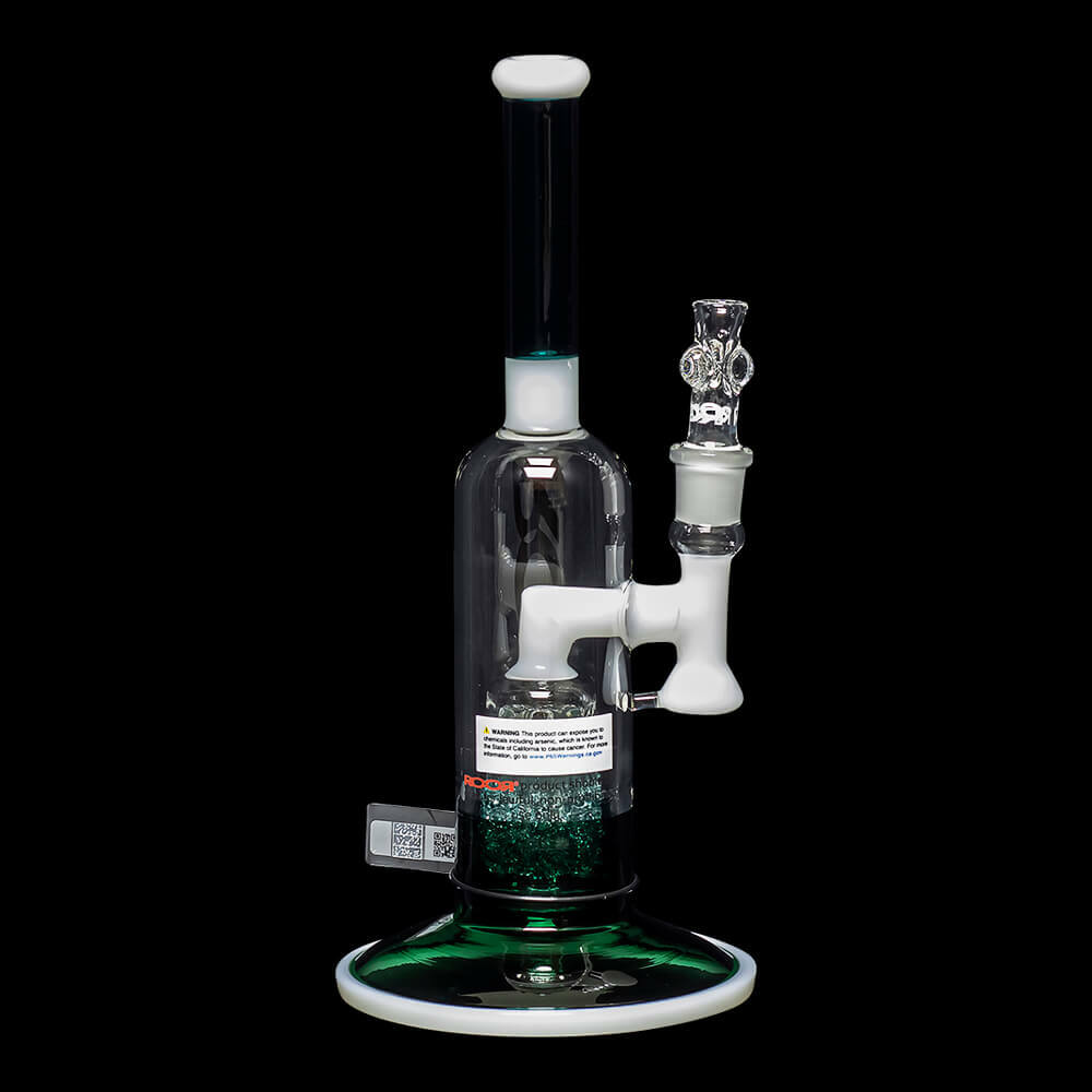 ROOR Tech 12″ Fixed Stemless Bubbler – Jade & White