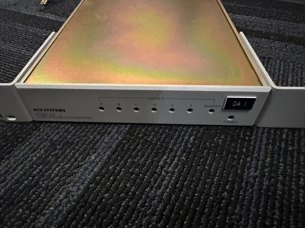 RTS Systems MODEL 416 AUDIO DISTRIBUTION AMPLIFIER
