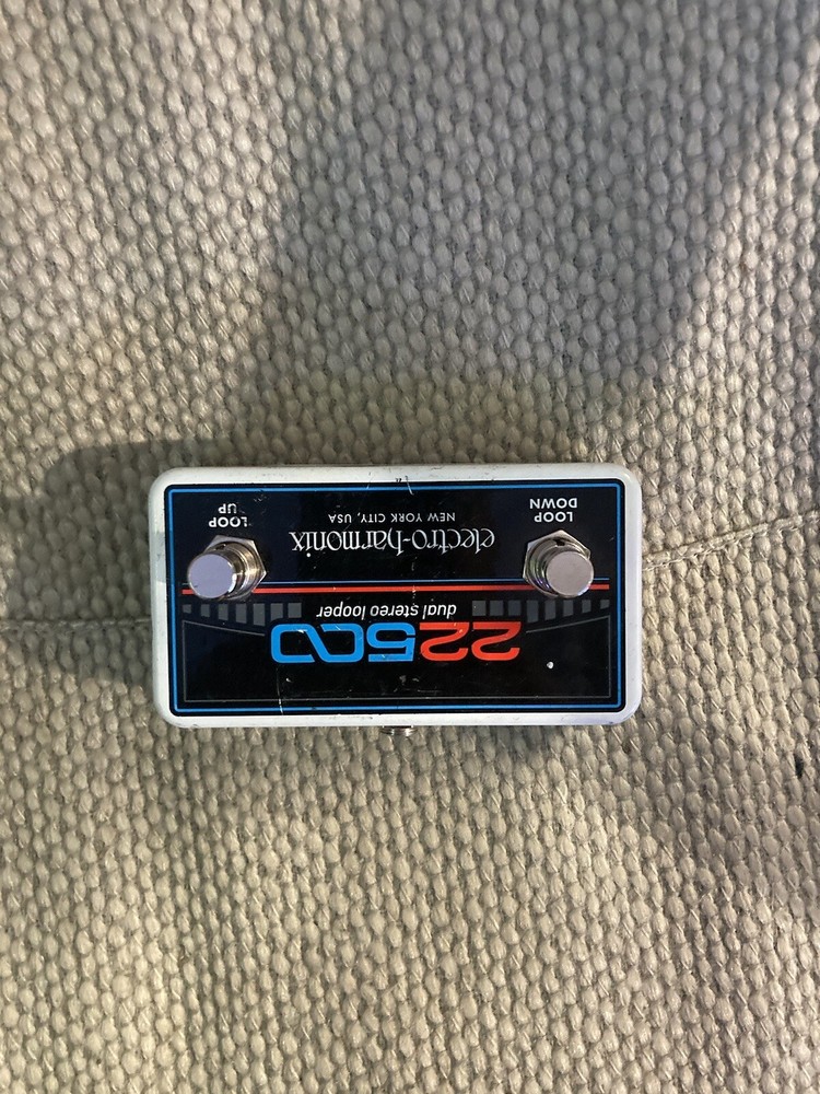 Electro Harmonix 2500 Dual Stereo Looper foot controller