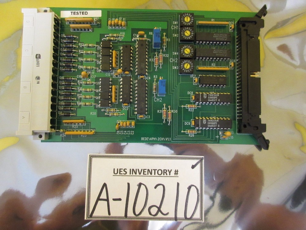 Bede Scientific Instruments BEDE4PH2CHV1.1 Processor Board PCB Card Used