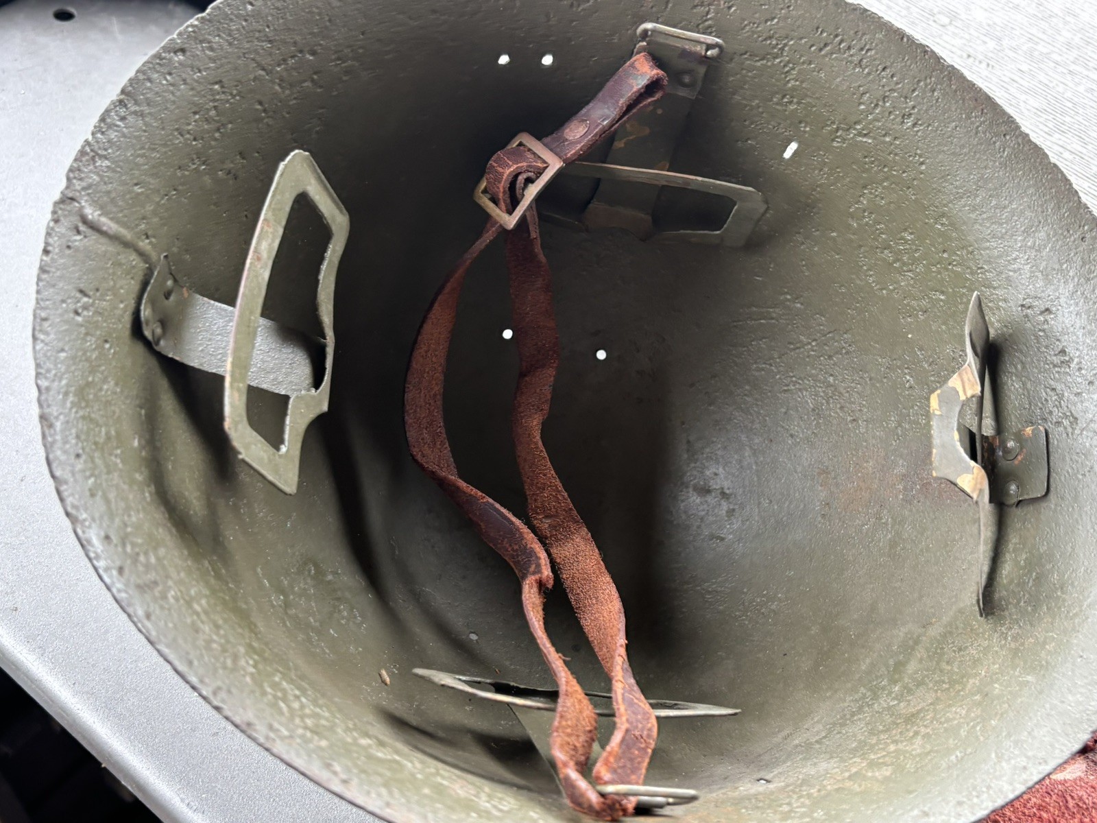 Original Type 90 Thailand Siam (Japanese) Helmet w/ Liner