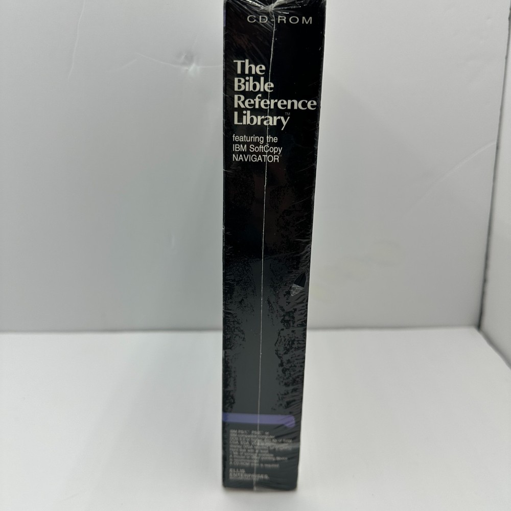 NEW SEALED The Bible Reference Library Software CD-ROM Ellis Enterprises 1993