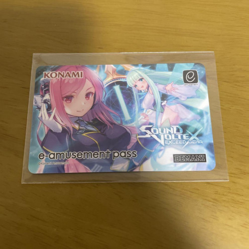 [SOUND VOLTEX] XHRONOXAPSULΞ Chrono Capsule e-Pass