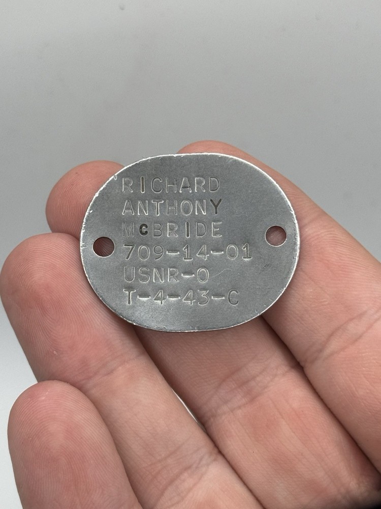 WWII Navy Dog Tag
