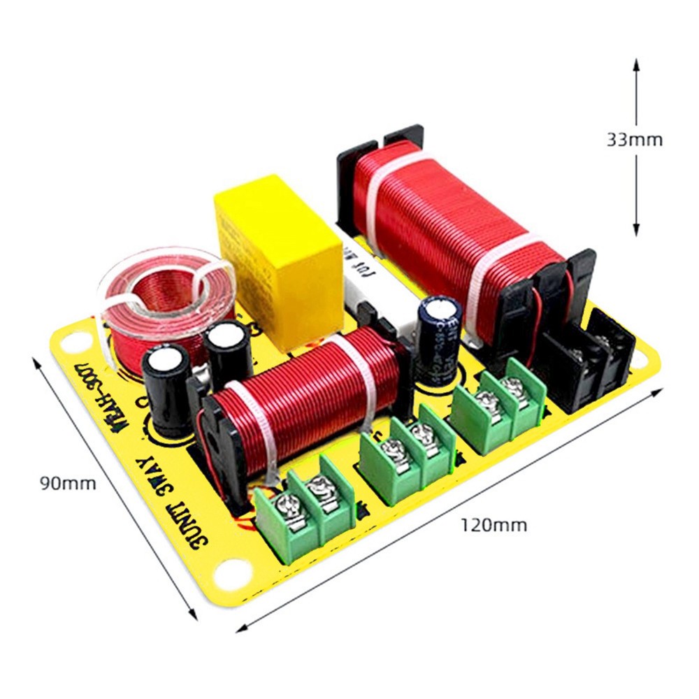 3 Way Frequency Divider Treble+Midrange+ HiFi Crossov Audio Frequency7469