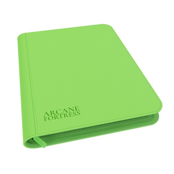 Binder: 9-Pocket Zippered- Neon Color