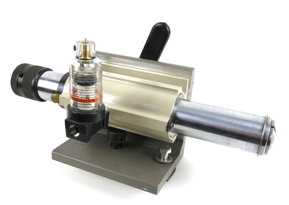 Darex E-90 End Mill Sharpener Air Spindle, Housing & Draw Bar Assembly