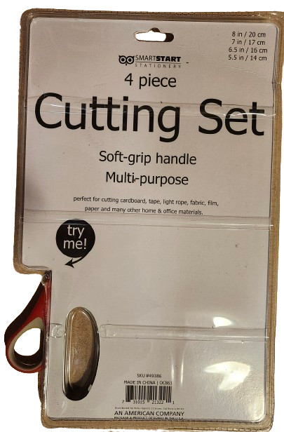 Versatile Home Office Material Multi-Purpose Cutting Set ( Pack of 4 )