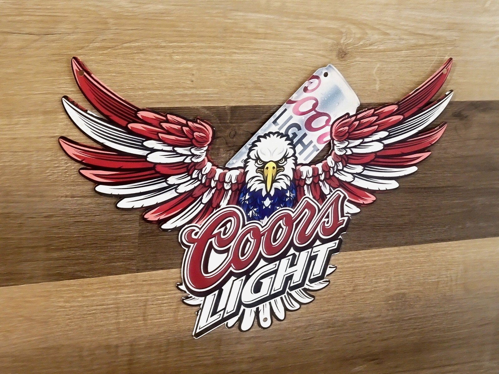 Coors Light American Eagle Metal Sign Man Cave Bar Decor Beer Sign New