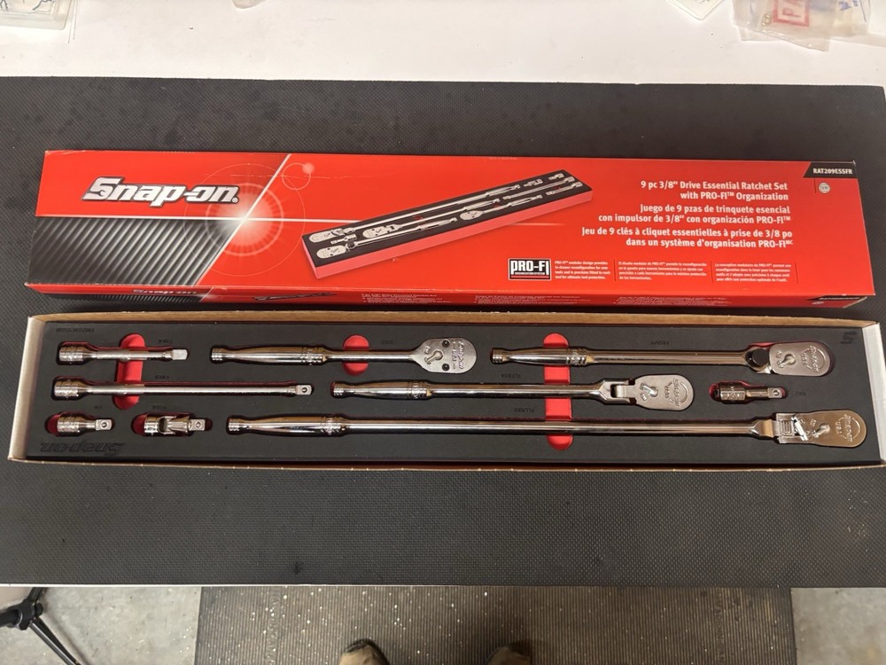 Snap-on Tools 9 Piece Essential Ratchet Set