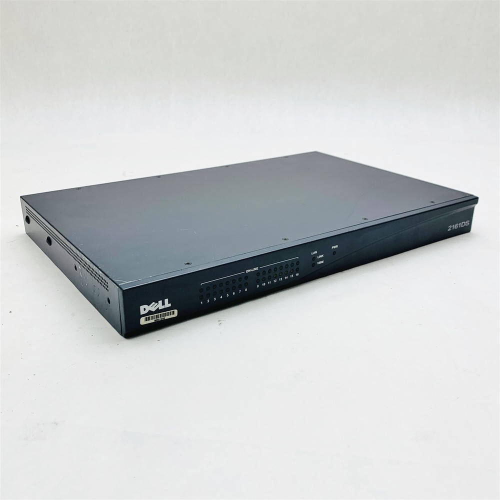 Dell 2161DS 16-Port KVM Over IP Rack Console Switch VGA PS2 Server Access Module