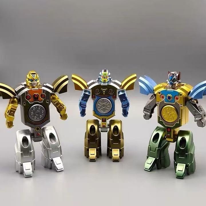 Transformable Robot Fidget Spinner - 2-in-1 Plastic Finger Toy Gift