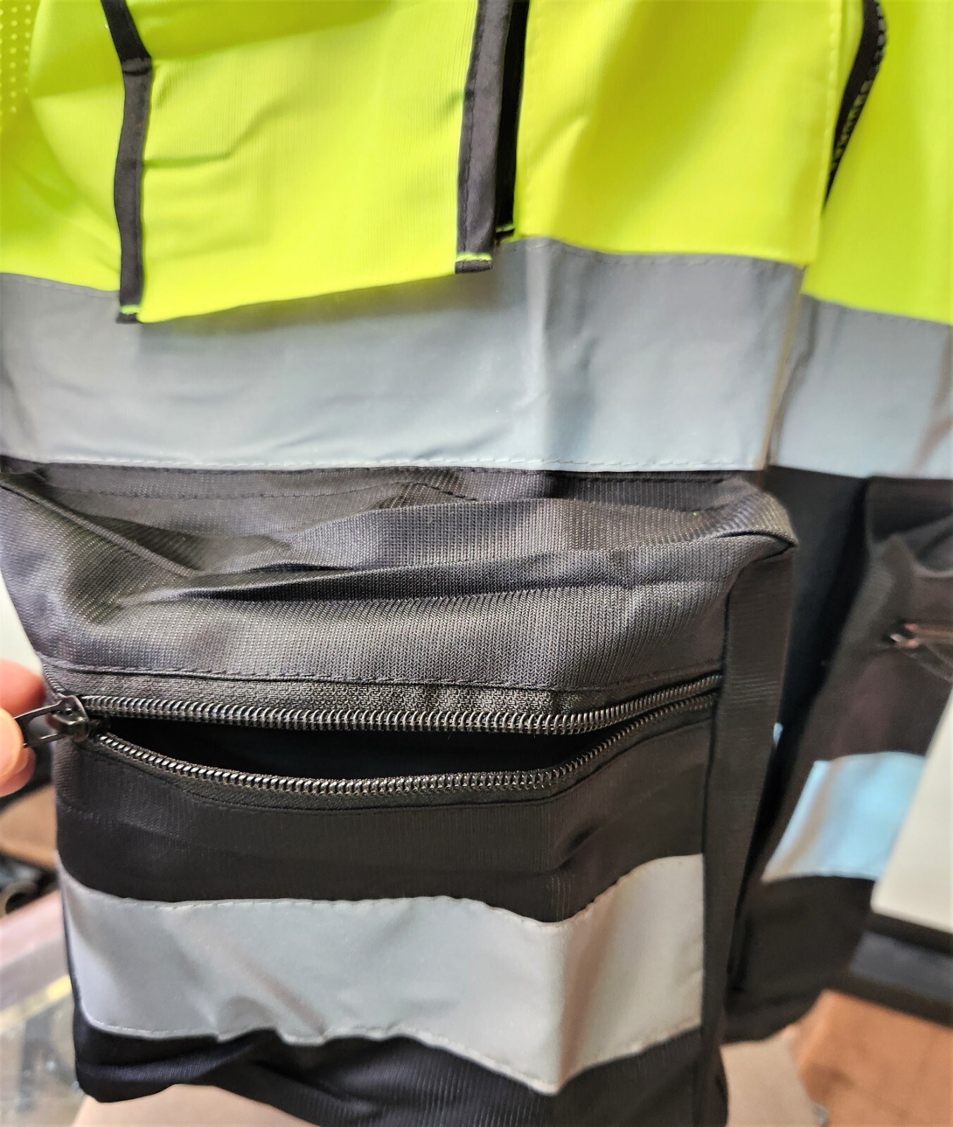 FX SAFETY VEST - Class 2 High Visibility Reflective Yellow Safety Vest