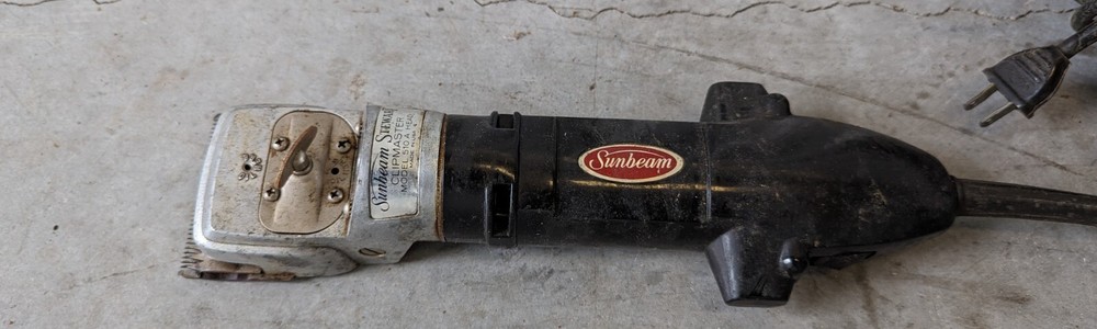 Sunbeam Stewart Clipmaster Model 72157 with 510A Head Tested/Working READ! E5