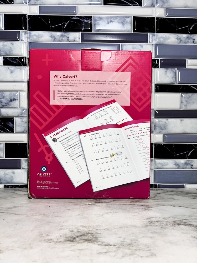 CALVERT Kindergarten Math Complete Set