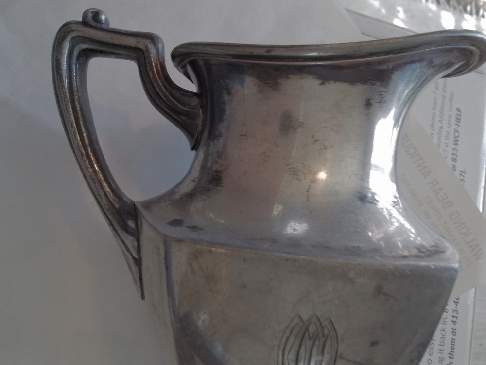 Rogers Bros. Silver Plated Pitcher # 4618 w/ mono