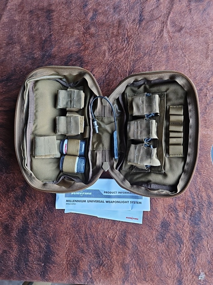 SureFire Millennium Universal Rifle Light M962 KIT01 IR Weapon Flashlight Molle