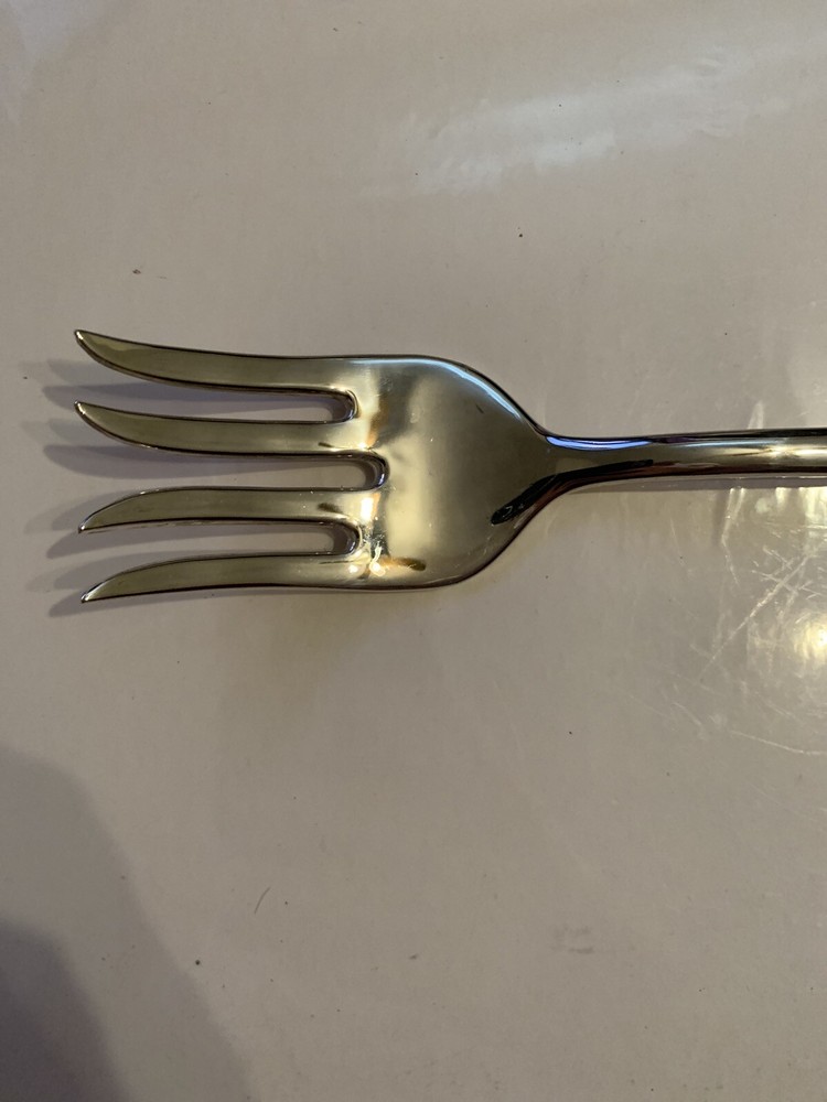 Vtg Christmas International Silver Co. Serving Utensils Spoon Fork Pie Server