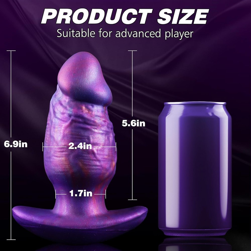 Vibrating Butt Plug Large ButtPlug - 6.7" Vibrating Anal Plug Prostate Massage A