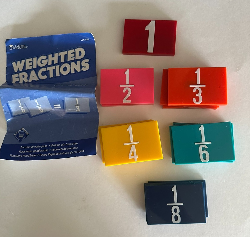 Learning Resources Weighted Fraction Set