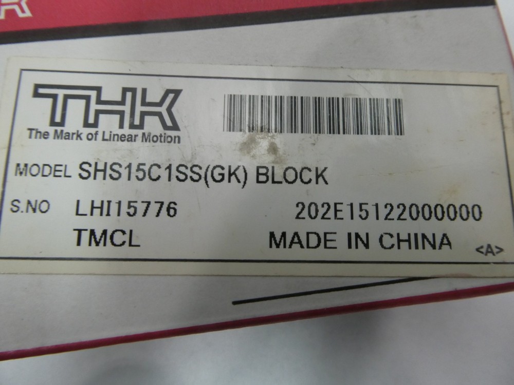 Thk SHS15CSS Linear Bearing Block 15mm